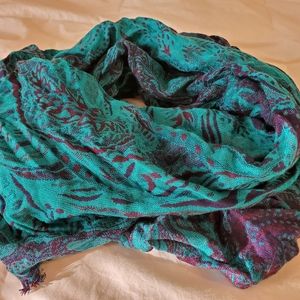 Free People Patterned Scarf